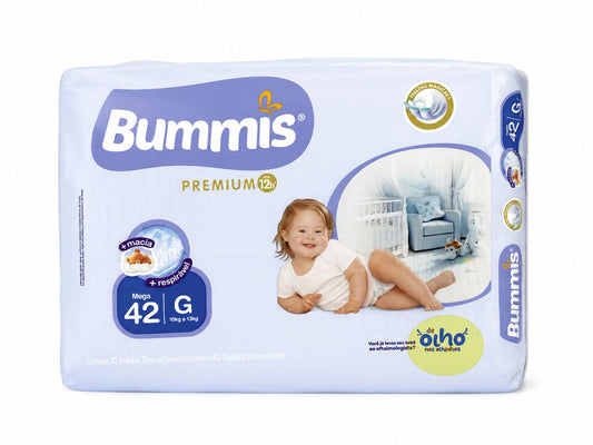 Pañales Bummis Premium G - 42 Unidades