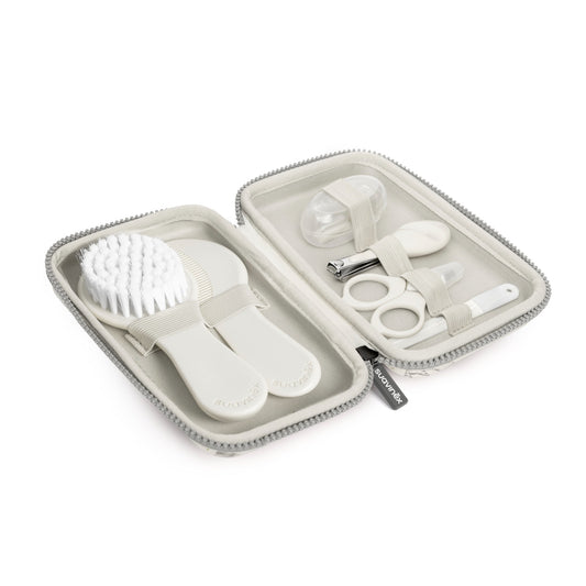Set Higiene Y Cuidado Diario Bebés +0m Suavinex De 6 Piezas Color Gris