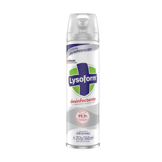 Desinfectante Lysoform Aerosol Original 360 ml