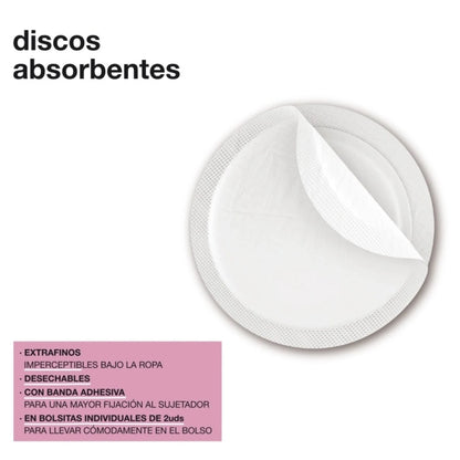 Discos Absorventes - 60 Unidades