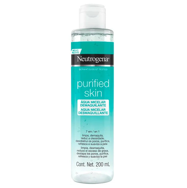 Agua Micelar Neutrogena Purified Skin 200 ml