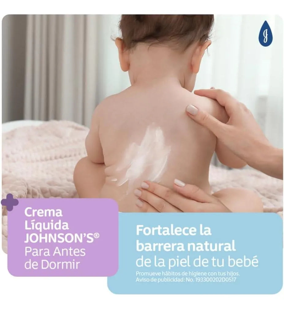 Crema Hidratante Johnson's Antes De Dormir 200 ml