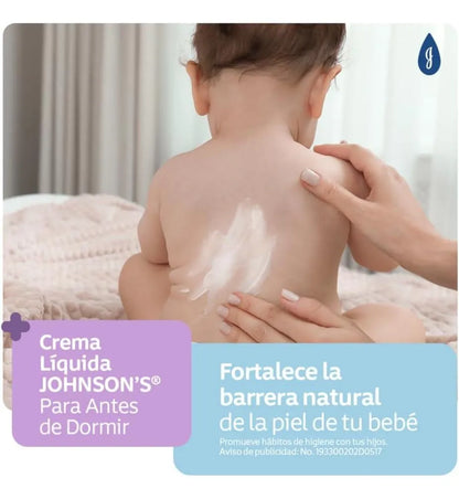 Crema Hidratante Johnson's Antes De Dormir 200 ml