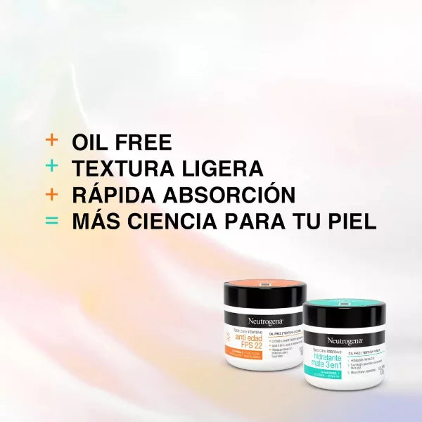 Crema Neutrogena Antiedad FPS22 100 g