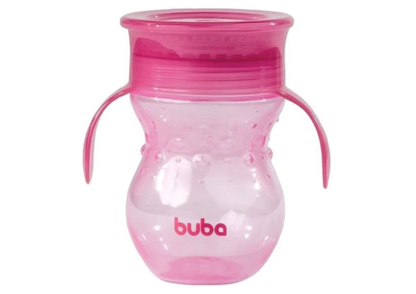 Vaso 360° Rosado - Buba