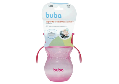 Vaso 360° Rosado - Buba