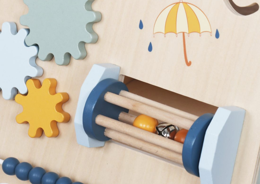 Caminador de Madera con Actividades para Bebé +9M