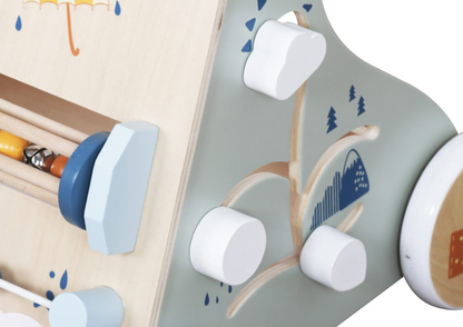 Caminador de Madera con Actividades para Bebé +9M