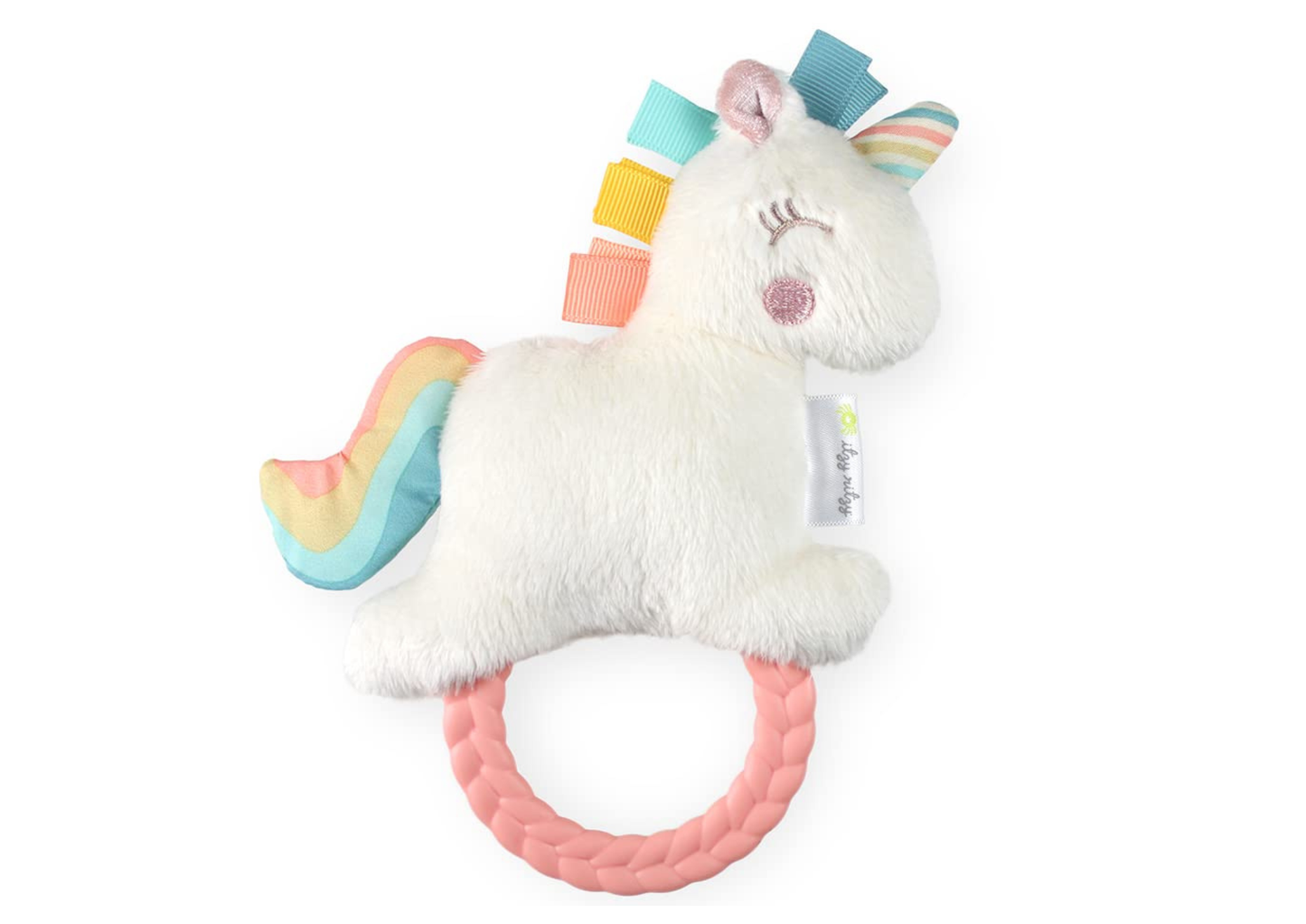 Sonajero de Peluche con Agarre - Unicornio