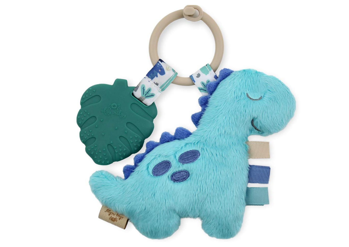 Sonajero de Peluche con Agarre - Dino