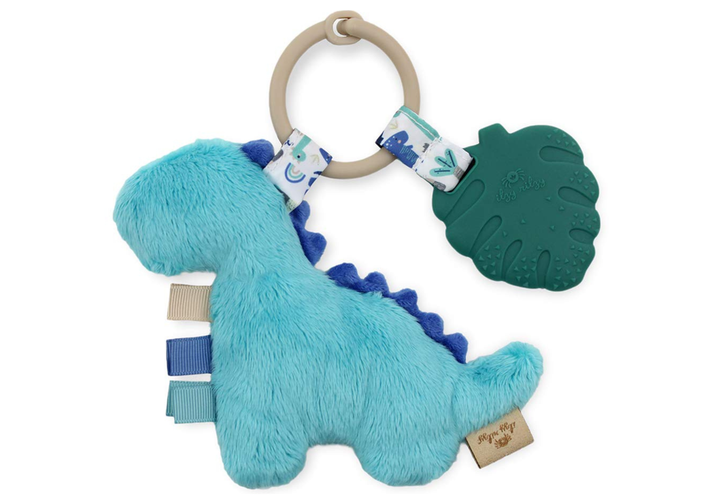 Sonajero de Peluche con Agarre - Dino