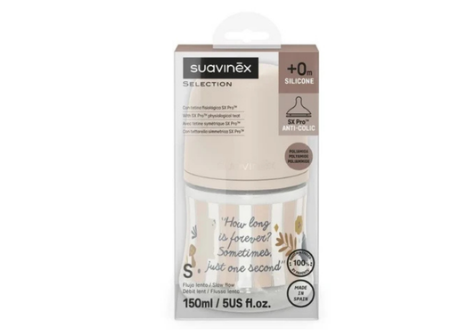 Mamadera Suavinex 150 ml Wonder - Beige
