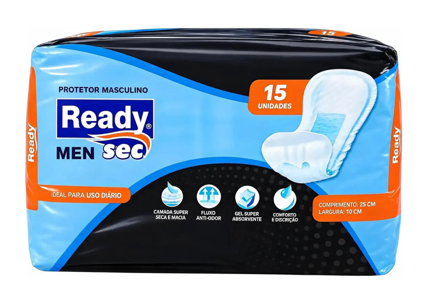 Apósitos Masculinos Readysec Men - 15 Unidades