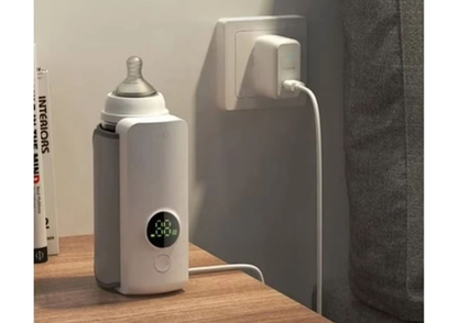 Calienta Mamaderas Portátil con Carga USB