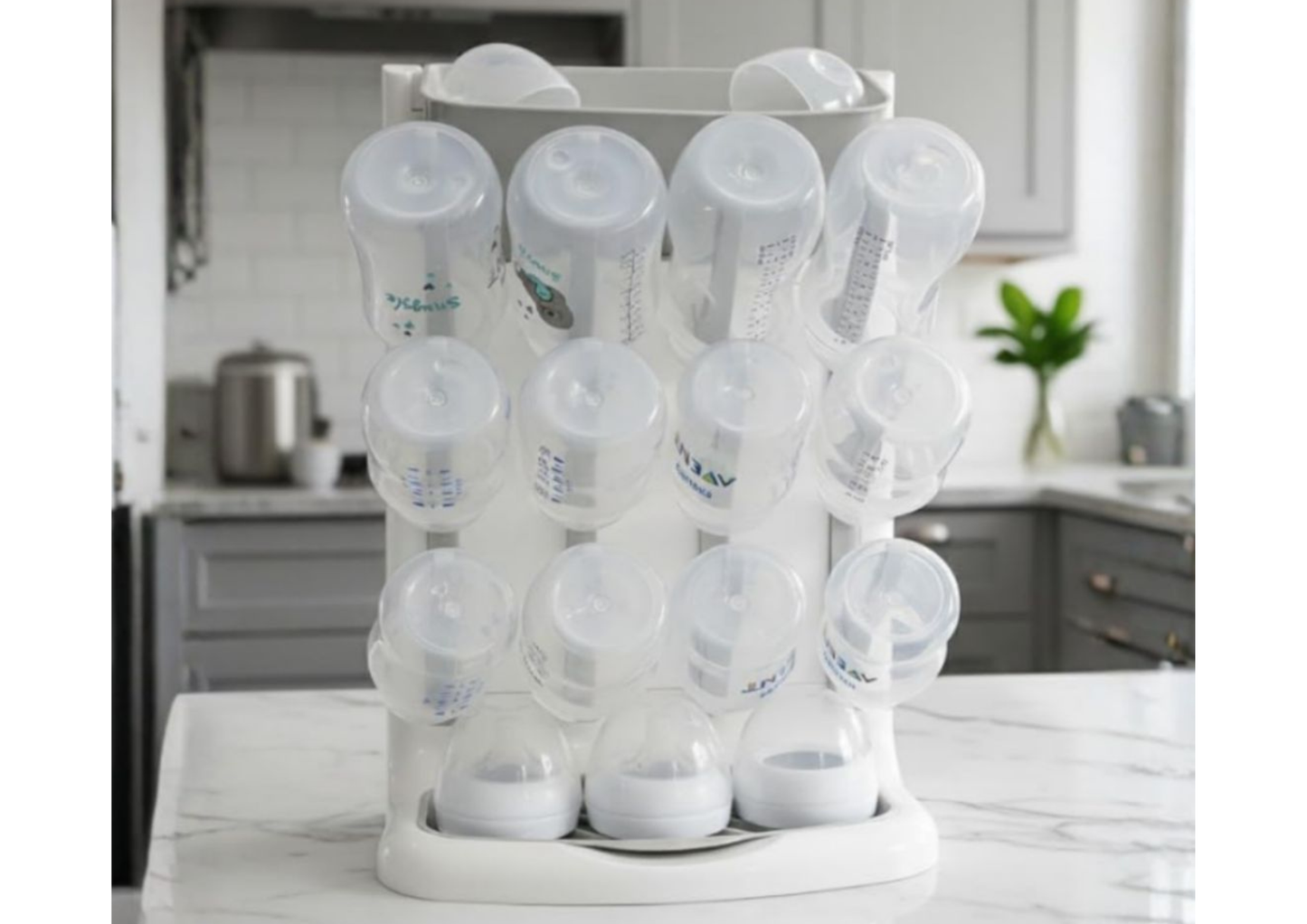 Escurridor Vertical para Mamaderas y Vasos