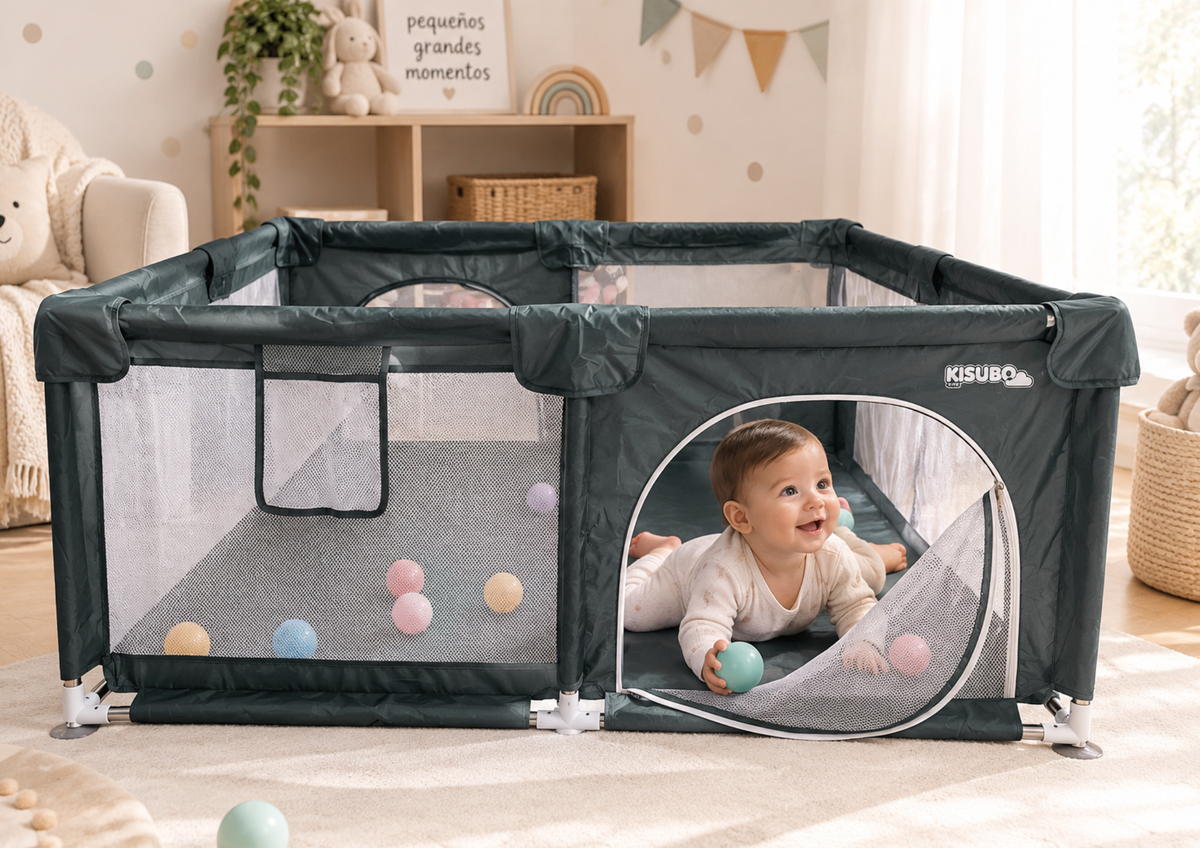 Corral XL para Bebés 3m+ - (150 x 180 x 55 cm)