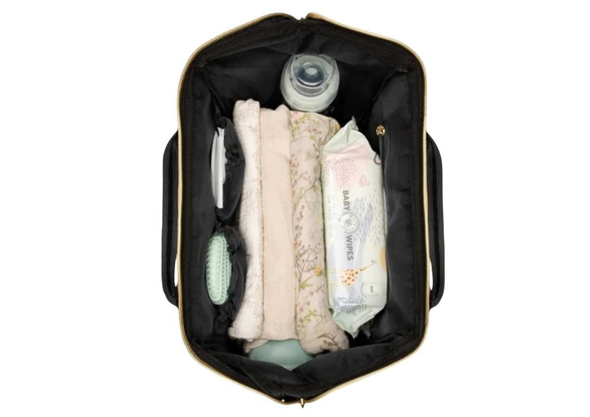 Mochila Maternal Siena Negra - Kikkaboo