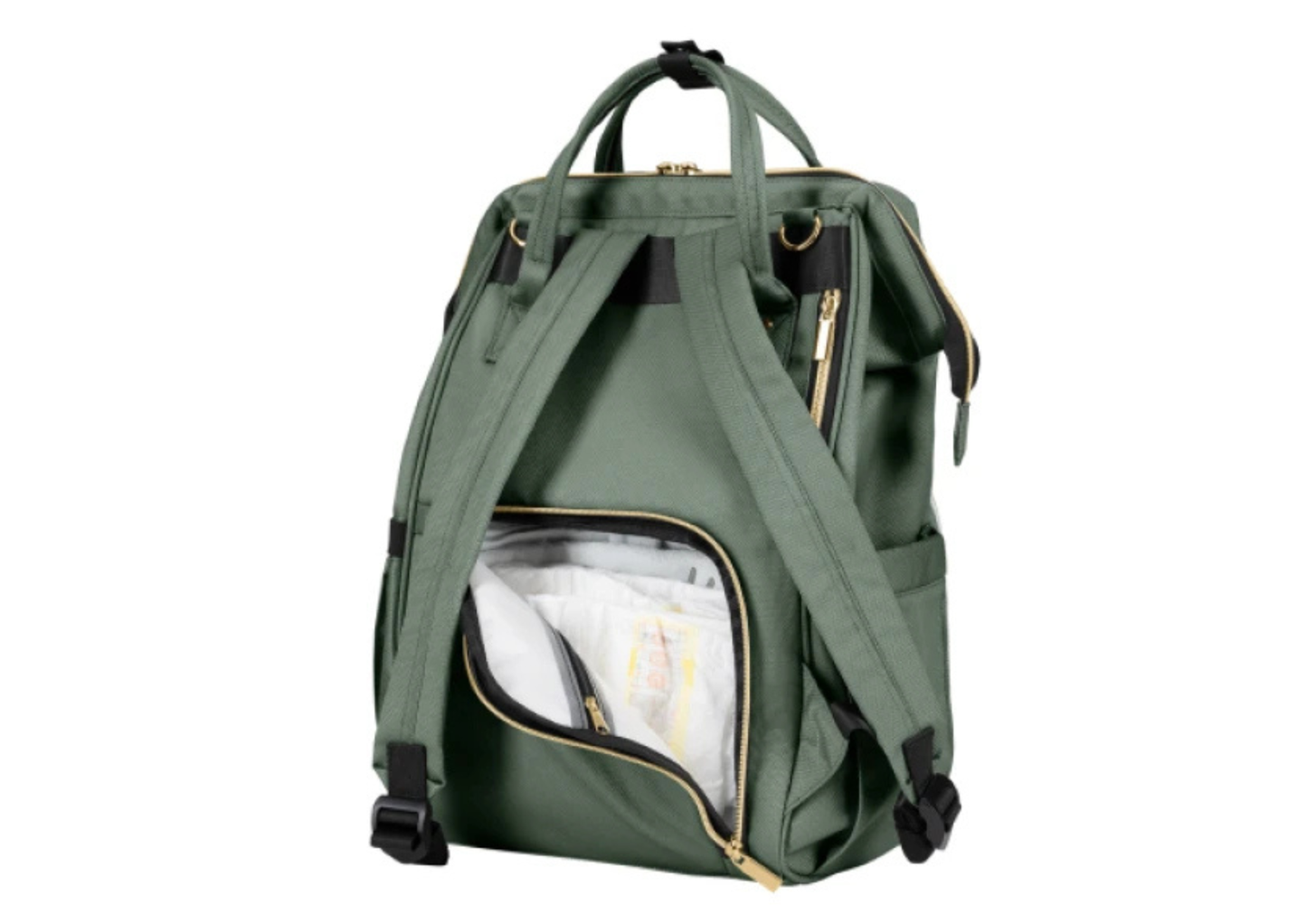Mochila Maternal Siena Verde - Kikkaboo