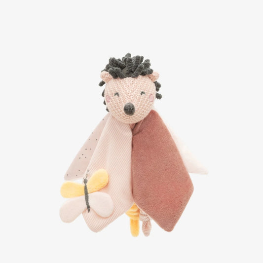Muñeco de Apego para Bebé Kikkaboo Erizo Rosa - Peluche de Seguridad