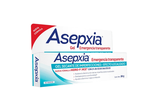 Gel Secante Asepxia Emergencia Transparente 28 g