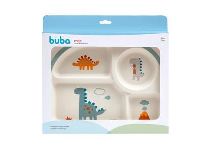 Plato con Divisiones Verde - Buba