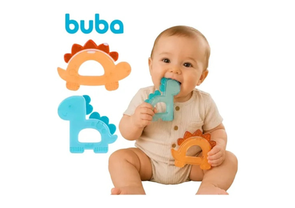 Set x2 Mordillo en Gel para Bebé Dino - Buba