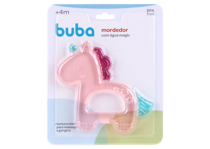 Mordillo en Gel para Bebé Rosa - Buba