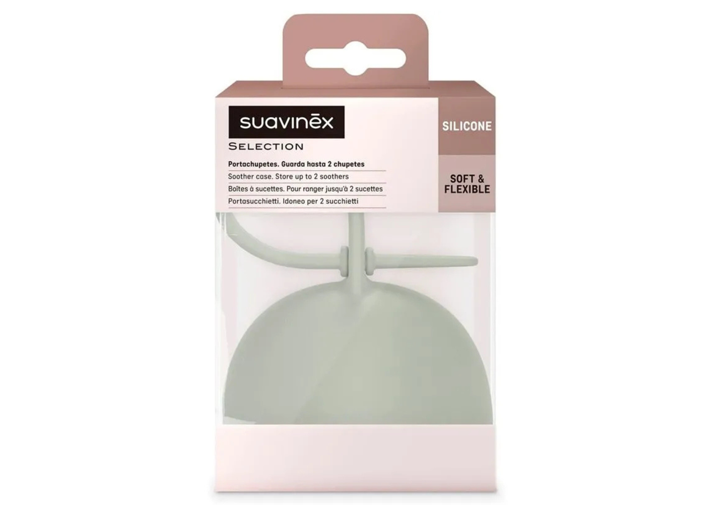 Porta Chupetes Essence Suavinex - Verde