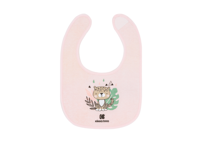 Set x3 Baberos Impermeables Savanna Kikkaboo - Rosa