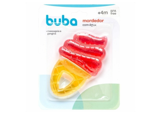 Mordillo Gel Helado BUBA - Rojo