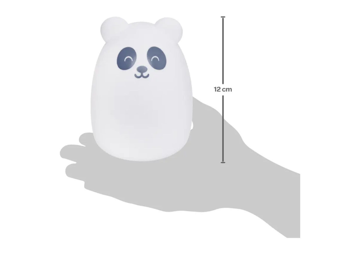 Lámpara Veladora LED de Silicona Panda - Buba