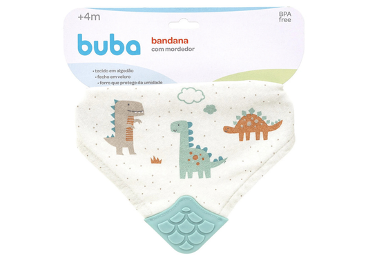 Babero Bandana con Mordillo BUBA - Dino