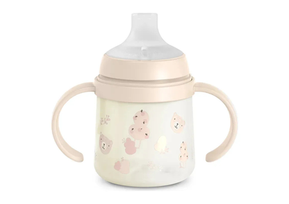 Vaso con Asas 150ml +6M Suavinex - Rosa