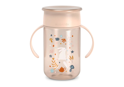 Vaso 360 Suavinex 340ml +12M - Conejo Rosa