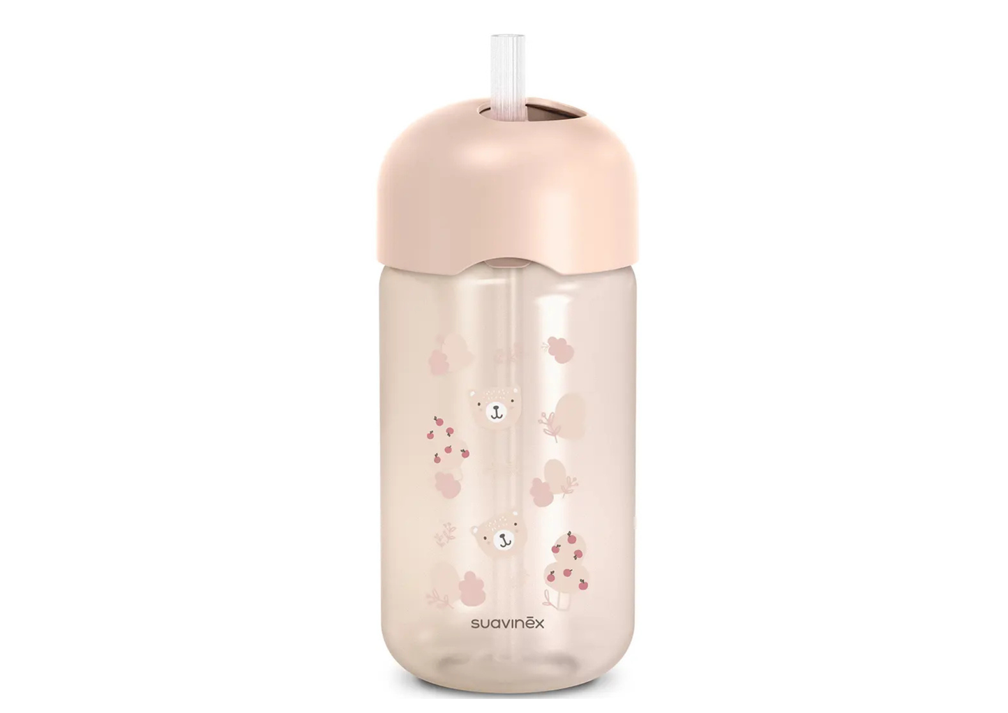 Vaso Sorbito 340ml +18M Suavinex Prints Rosa