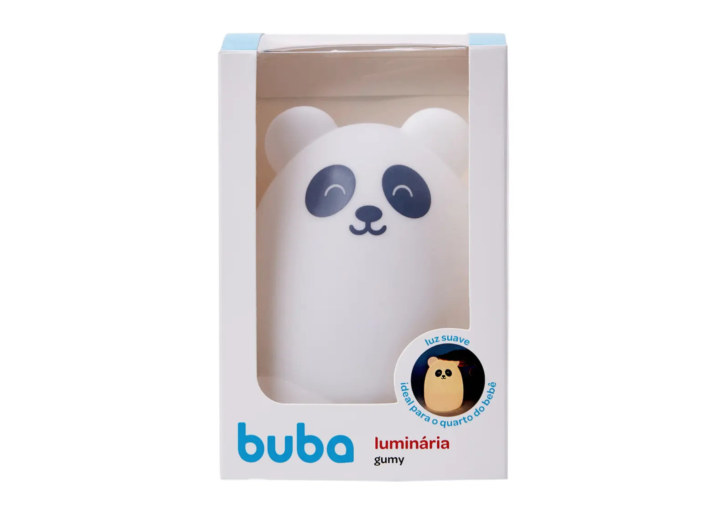 Lámpara Veladora LED de Silicona Panda - Buba