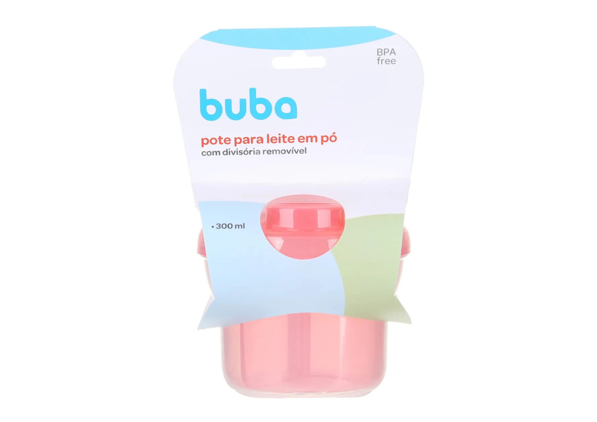 Dispensador de Complemento Rosa - Buba