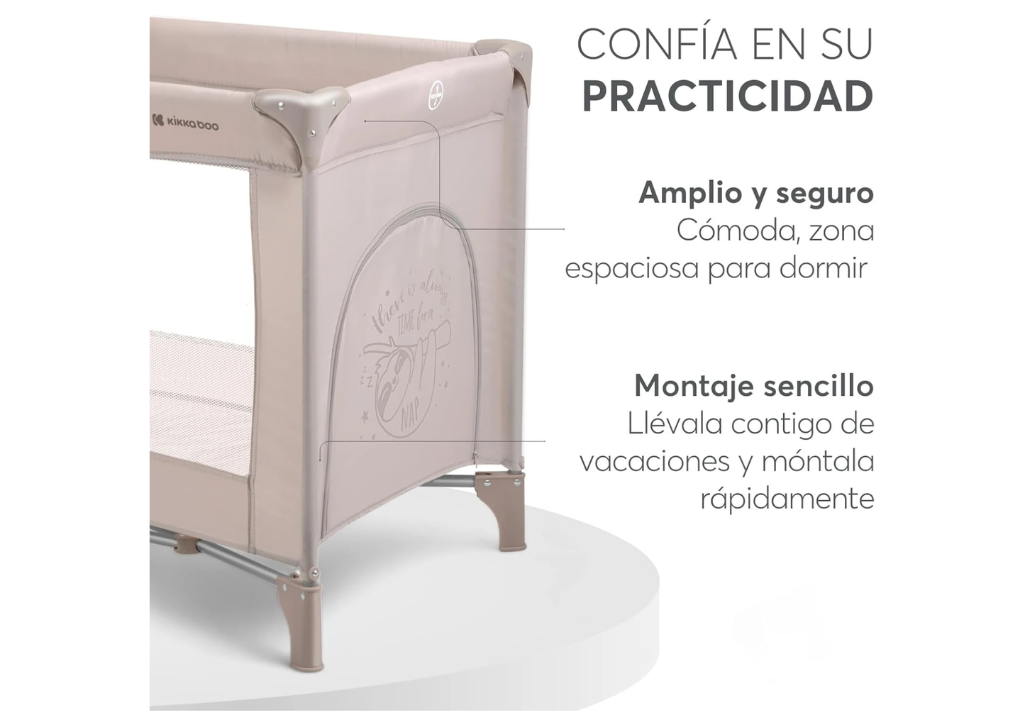 Practicuna para Bebé So Gifted Beige Nivel 1 - Kikkaboo