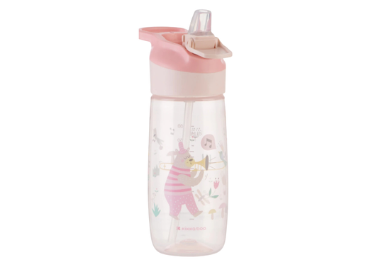 Botella con Boquilla 450ml Rosa - Kikkaboo