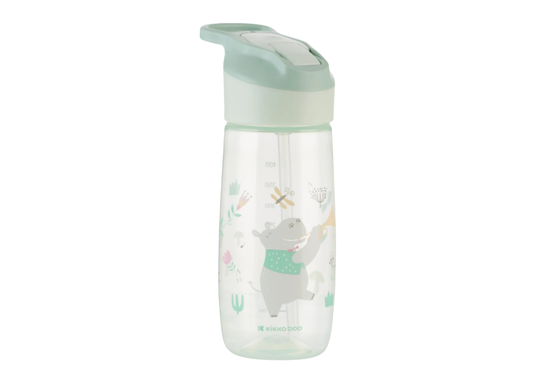 Botella con Boquilla 450ml Verde - Kikkaboo
