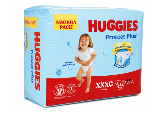 Huggies Protect Plus XXXG - 42 unidades