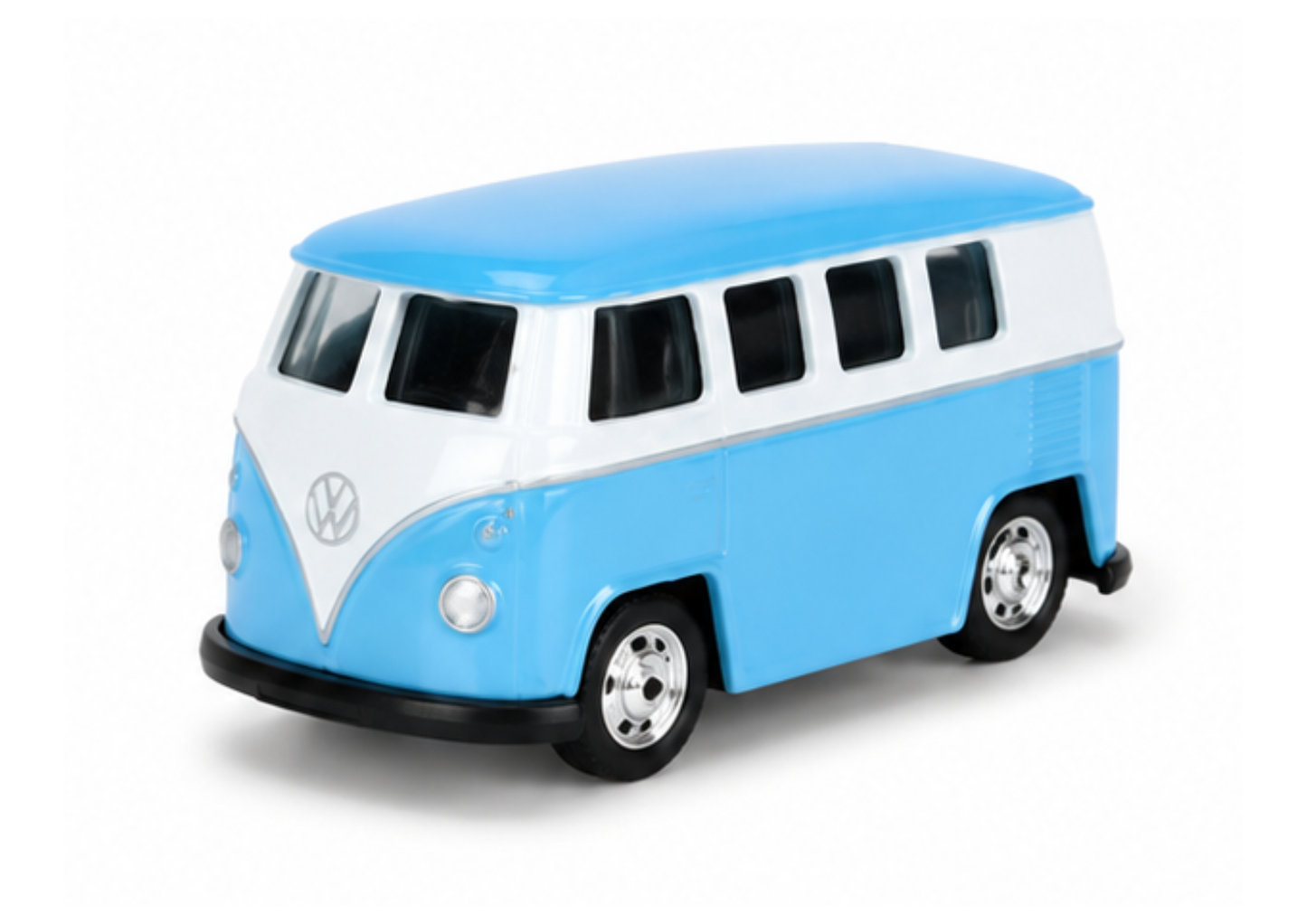 Combi Miniatura Con Pull Back - Azul