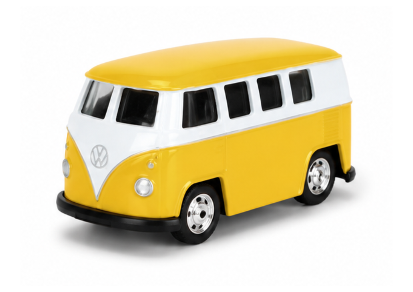 Combi Miniatura Con Pull Back - Amarillo