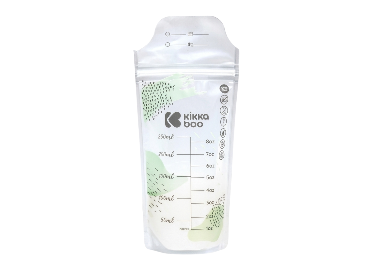 Bolsas Almacenamiento de Leche Materna Kikka Boo 200ml - 25 unidades