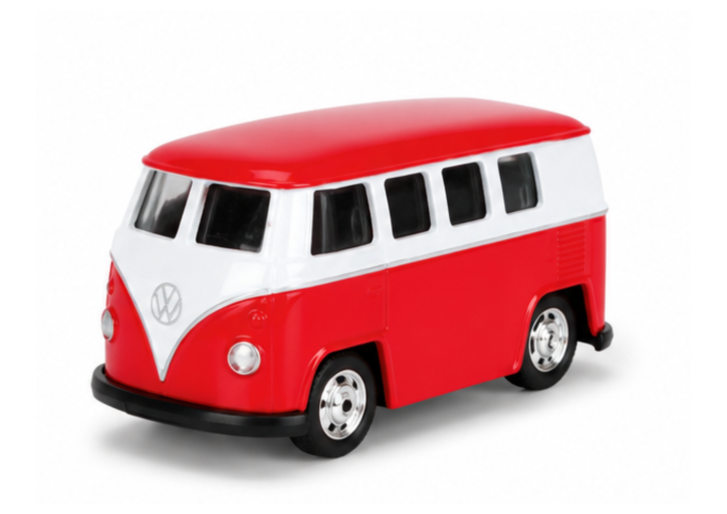 Combi Miniatura Con Pull Back - Rojo