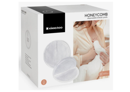 Protectores Mamarios Lactancia KikkaBoo - 50 unidades