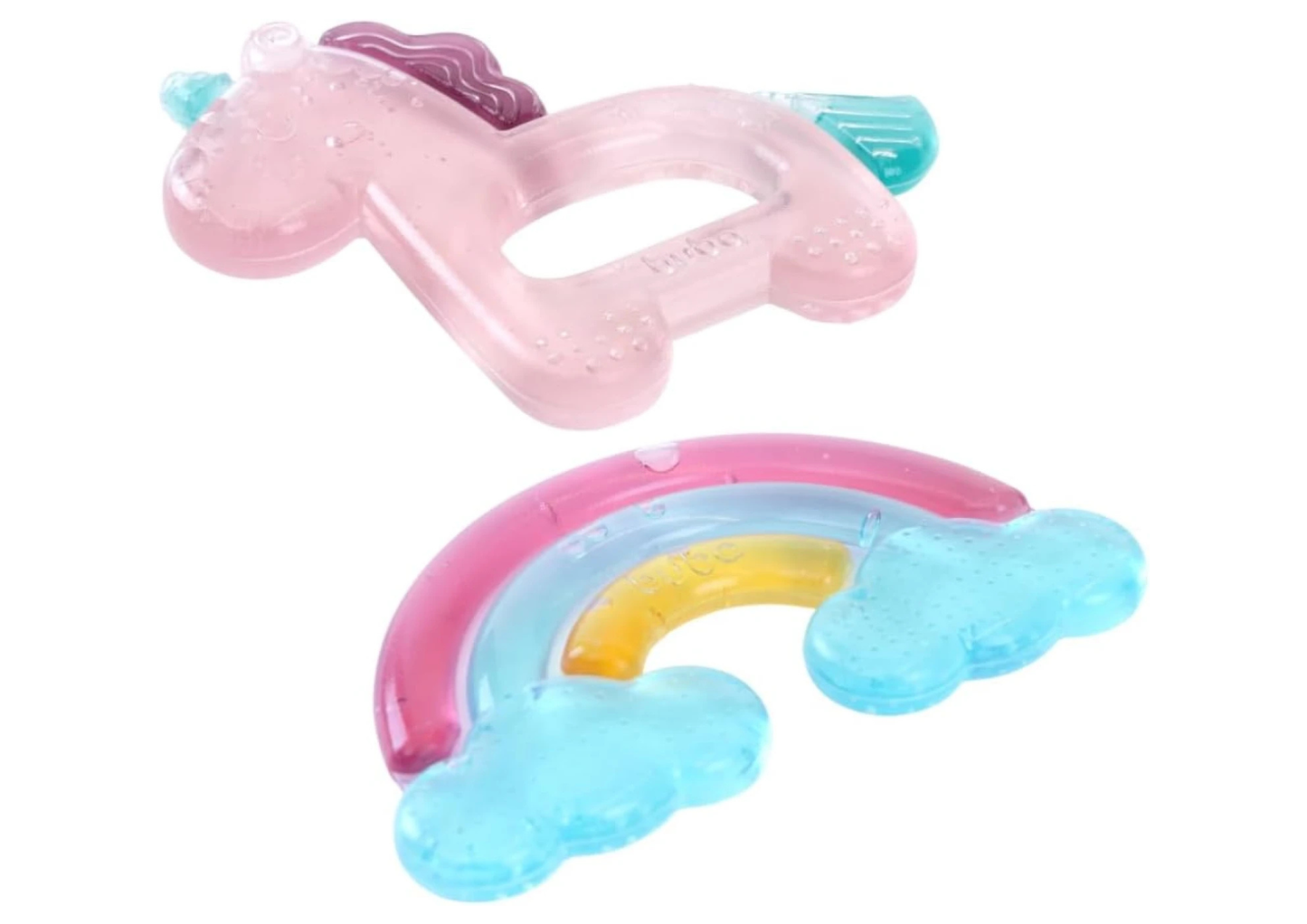Set x2 Mordillo en Gel para Bebé Rosa - Buba