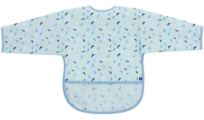 Babero con Mangas Impermeable Kikkaboo - Chispas Celeste