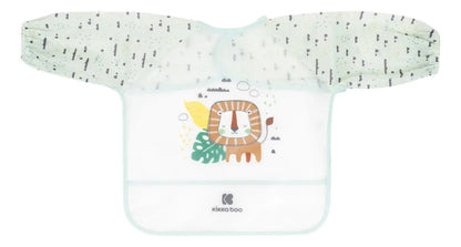Babero con Mangas Impermeable Kikkaboo - Savanna Verde