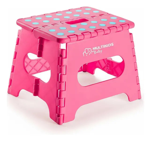 Banco Plegable MULTIKIDS - Rosado